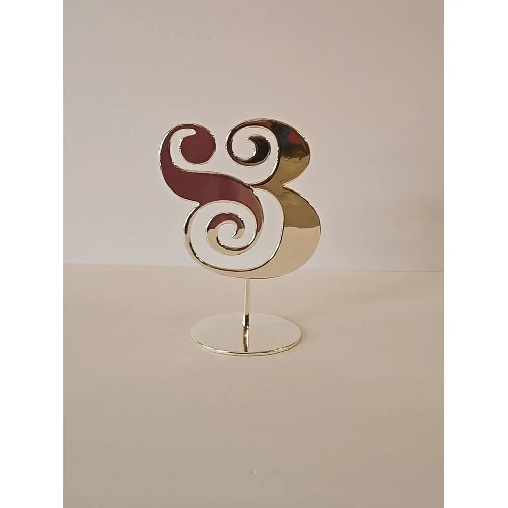 Kate Spade | Lenox Darling Point Wedding Cake Topper | Decor | Mr. & Mrs. Shiny